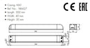 Vossloh 186627 EDXe 1120/24.060 120W 24V IP20 LED Driver - LED Spares