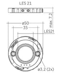Tridonic 28004603 SLE 21mm 6000lm 840 H ADV8 T - LED Spares