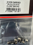 5A Plug Fuse - BS1362 - Pack of 3 - C1C5 - LED Spares