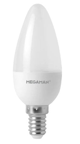 Megaman Economy 5.5W Dimmable Candle E14 4000K Cool White - 711108 -LED Spares
