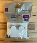 Knightsbridge CU2162 White Curved Edge 2 Gang 2 Way Leading Edge Dimmer Switch 40-400W Incandescent | 3-100W LED - LED Spares