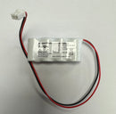 BSS4-2/3A-600MA-NICD-CON 4 Cell Side By Side 600mA Battery With Connector - 33091 - LED Spares