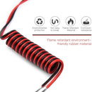 2 Core Red/Black 22AWG Stranded 12-24V Tinned Copper Cable For LED Strip-Tape - 100M - LED Spares
