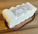 BSS5+5-SC-2.8AH-NICD-CON 10 Cell 12V 2.8Ah Emergency Battery with Bracket & Connector - LED Spares