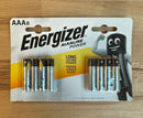 Energizer AAA Alkaline Power - Pack of 8 - S9338 - LED Spares