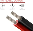 2 Core Red/Black 22AWG Stranded 12-24V Tinned Copper Cable For LED Strip-Tape - 100M - LED Spares
