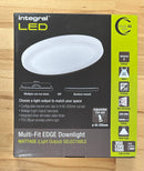 Integral ILDL205-65M001 Multi-Fit Edge Downlight 65-205mm Cutout 4000K White.