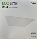 Philips - Ecolink 34W 600X600 TPb LED Panel (Driver Inc) 4000K - LED Spares