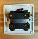 Knightsbridge CU8331NW White Curved Edge 45A DP Control Switch With Neon - White Rocker - LED Spares