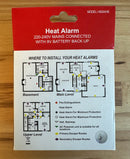 Hispec HSSA/HE Interconnectable Mains Heat Detector - LED Spares