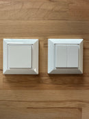 EnOcean Easyfit Self-Powered Single / Double Rocker Wall Switch E8221-A270 & A280 - Casambi - LED Spares