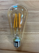 S15026 Energizer LED Filament Gold ST64 ES (E27) 5W 550lm 2200K Dimmable Bulb - LED Spares
