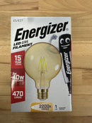 S9434 Energizer Filament Gold G90 LED 5W E27 (ES) Warm White - LED Spares