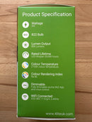 4Lite WiZ Connected Smart LED WiFi Bulb GLS Warm White - BC (B22) - 4L1-8001 - LED Spares
