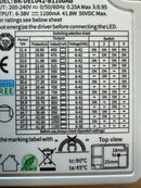 BOKE BK-DEL042-B1100Ad DALI & PushDIM LED Driver 21.4-47.3W 450-1100mA - LED Spares