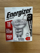 S9411 Energizer 5.5W Dimmable LED GU10 350LM Cool White - Pack of 1 - LED Spares