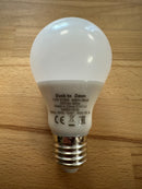 Philips 7.5W = 60W LED Dusk till Dawn Daylight Sensor E27/ES Bulb 2700K Warm White - LED Spares