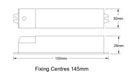 Liteplan S/ALP/1/43/CO/W Ceiling Recessed Basic Emergency C/W LED/43/CO/W - LED Spares