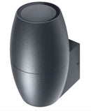 GU10 Dark Grey Endura Classic Cannon Wall Up IP44 220-240V (No Lamp) LED Wall Lights by LEDVANCE - 4058075554474 - LED Spares