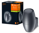 GU10 Dark Grey Endura Classic Cannon Wall Up IP44 220-240V (No Lamp) LED Wall Lights by LEDVANCE - 4058075554474