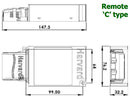 Harvard CoolLED CLQ2100S-240-C Twin Output 500/1000mA LED Driver - LED Spares