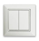 EnOcean Easyfit Self-Powered Single / Double Rocker Wall Switch E8221-A280 - Casambi - LED Spares