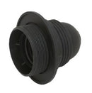 ES (E27) Black Bake Full Threaded Pendant Lampholder - LED Spares