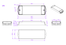 ECOPAC ELED-60-DP2 60W 24V DALI Dimmable LED Driver - LED Spares