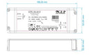 GTPC-50-12-D 50W 12V 0-4.16A Triac Dimmable LED Driver - LED Spares