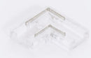Hippo L Shape Connector for joining 8mm Spotless8 COB IP 20 LED Tape - LED Spares