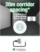 Liteplan S/ALP/1/43/CO/W Ceiling Recessed Basic Emergency C/W LED/43/CO/W - LED Spares