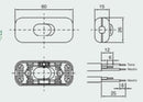 Single pole in-line switches - LED Spares