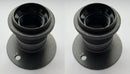 2 x Bronze E27 ES Batten Lamp holder - Conduit 2" BESA - LED Spares