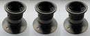 3 x Brushed Antique E27 ES Batten Lamp holder - Conduit 2" BESA - LED Spares