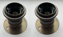 2 x Old English E27 ES Batten Lamp holder - Conduit 2" BESA - LED Spares