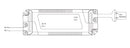 BOKE BK-PDL040-870 40W 870mA LED Driver - LED Spares