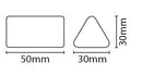 BTRI3-0.8AH-AA-NICD 3.6V 0.8AH AA Slim Triangle Battery C/W Leads - LED Spares