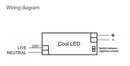 Harvard CoolLED CL700S-240-B Switchable 350mA or 700mA LED Driver - LED Spares