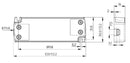 Ecopac ECP15-12VF-1 Low Profile LED Driver 15W 12V - LED Spares