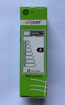 GE Biax D/E 4 Pin Compact Fluorescent Lamp 10 watt Cool White - LED Spares