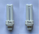 GE Biax D/E 4 Pin Compact Fluorescent Lamp 10 watt Cool White - LED Spares