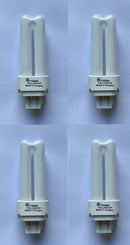 GE Biax D/E 4 Pin Compact Fluorescent Lamp 10 watt Cool White - LED Spares