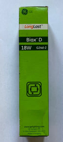 GE Biax D/E 2 Pin Compact Fluorescent Lamp 18 Watt Cool White - LED Spares