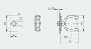 2G11 SINGLE PEG LAMP CLIP - CLC/2G11/SUP/VSP - LED Spares