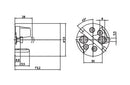 POLH/E40 Porcelain E40 GES Lampholder Internal Fixings - LED Spares