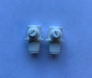 Flex Cord Grip 10mm Male Thread White PSCG/WH/M10 - LED Spares
