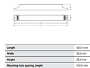 OSRAM QT-FIT8 2X36 Quicktronic 2 X 36W T8 HF Ballast - LED Spares