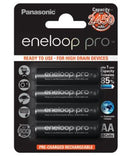 Panasonic Eneloop Pro AA 2500mAh Rechargeable Batteries - LED Spares