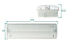 WKFX-170-M3-MT WKFX Emergency Bulkhead With Lithium Battery