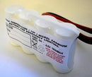 BSS4-SC-1.6AH-NICD 4.8V 1.6Ah Sub C Side by Side Battery C/W Flying Leads - LED Spares